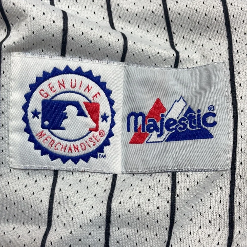 Majestic Vintage Colorado Rockies Reversible Baseball Jersey Youth Large - Picture 11 of 12